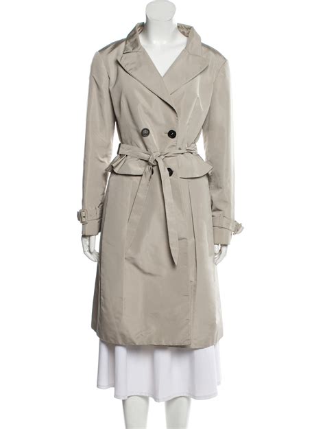 prada trench coat beige|Prada coats on sale.